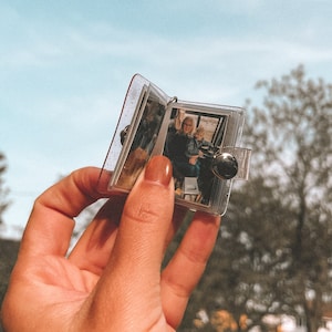 Mini Photo Album Keychain – Personalized 20 -Photo Gift