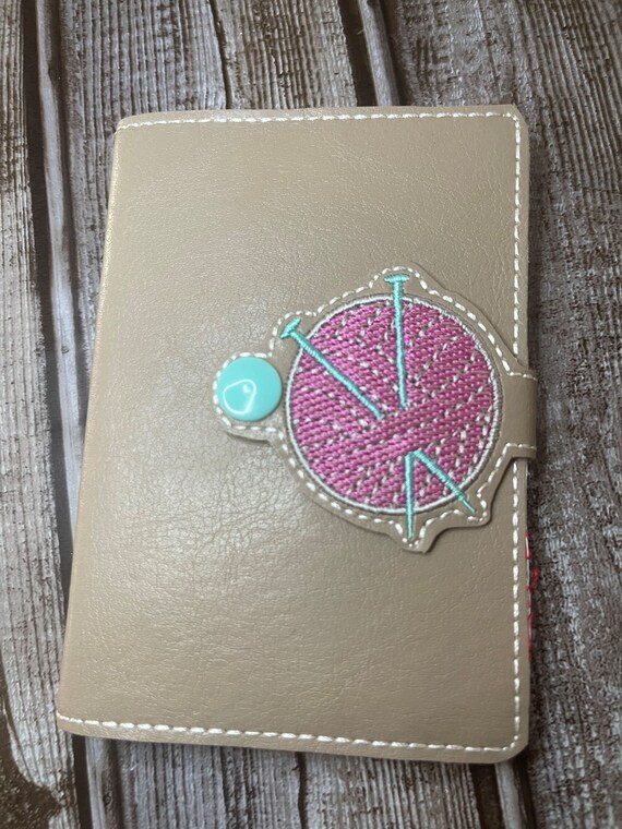 Mini Notebook Cover Embroidered Notebook Cover Reusable Etsy