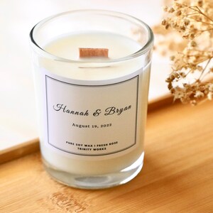 Elegant Personalized Wedding Favor for Guests - Unique Bulk Wedding ...