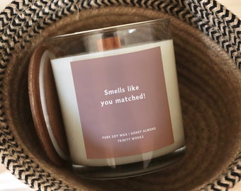 Smells Like You Matched Doctor Candle - Residency Match Gift for Her - Medical School Graduation Gift - Medical Residency Match Day Gift