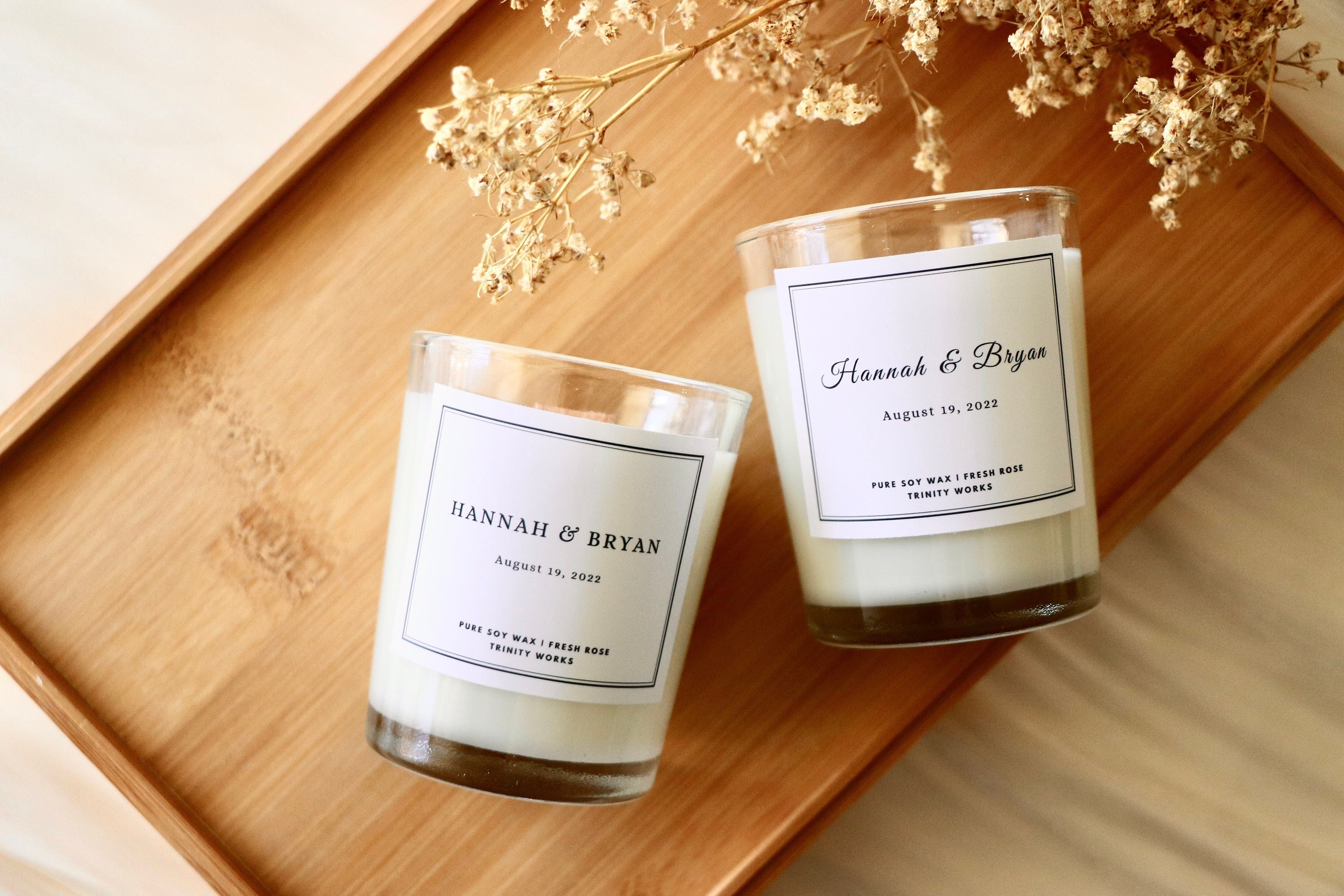 Elegant Personalized Wedding Favor for Guests - Unique Bulk Wedding ...
