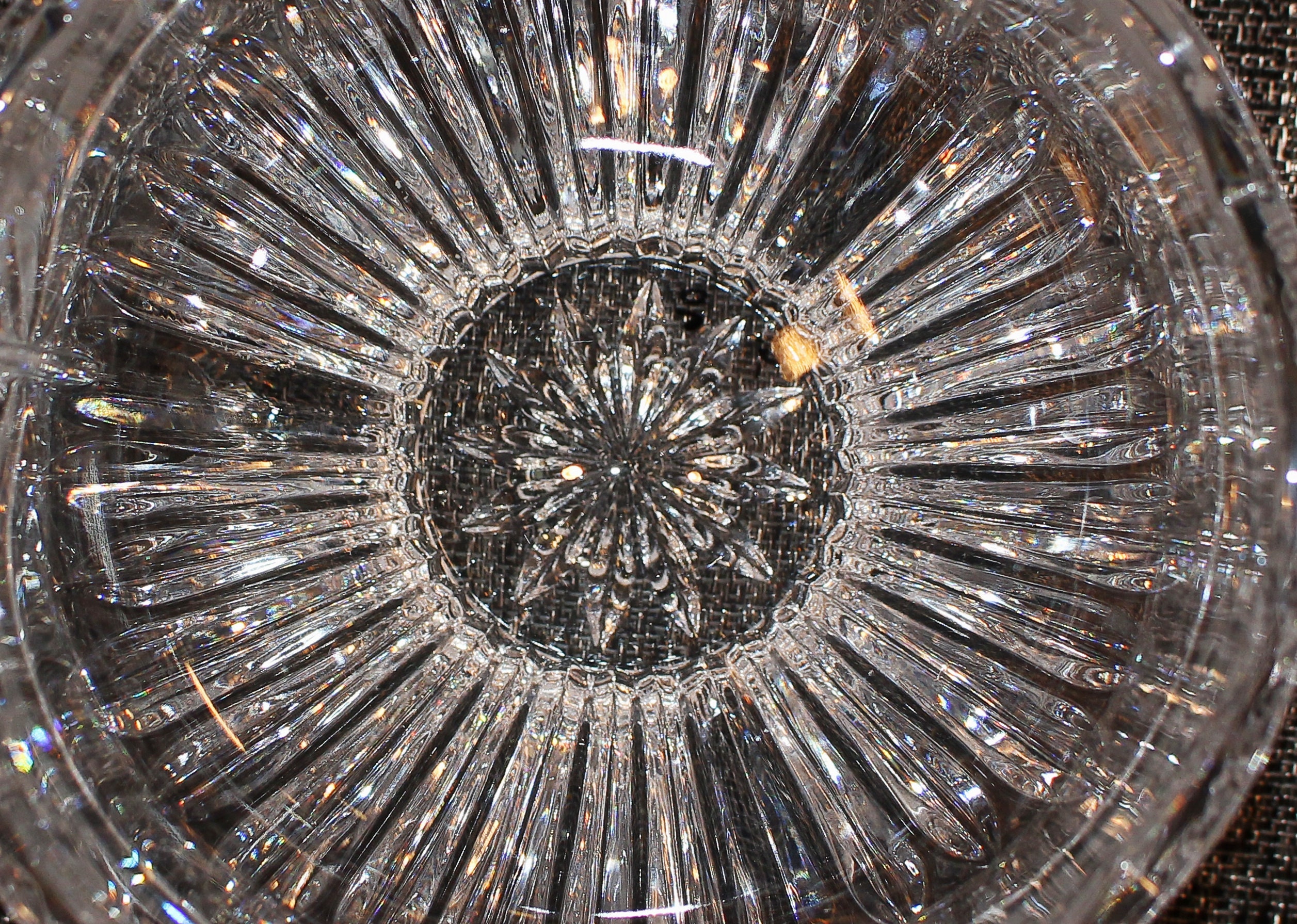 Beautiful Oneida Crystal Votive Southern Garden Candy Dish Etsy