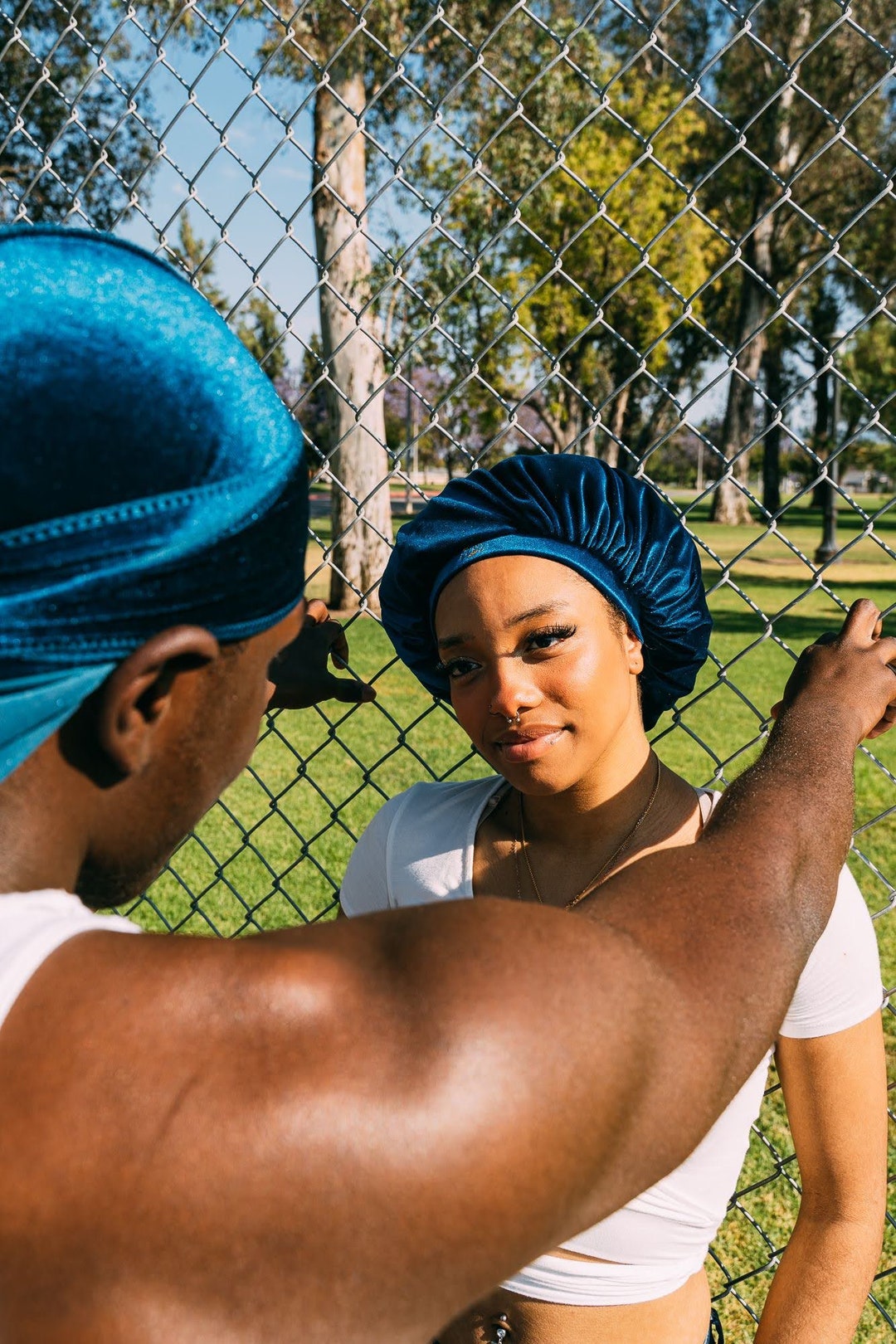 Headbands Durag Bonnet Set Custom Vendors Matching Silk Designer