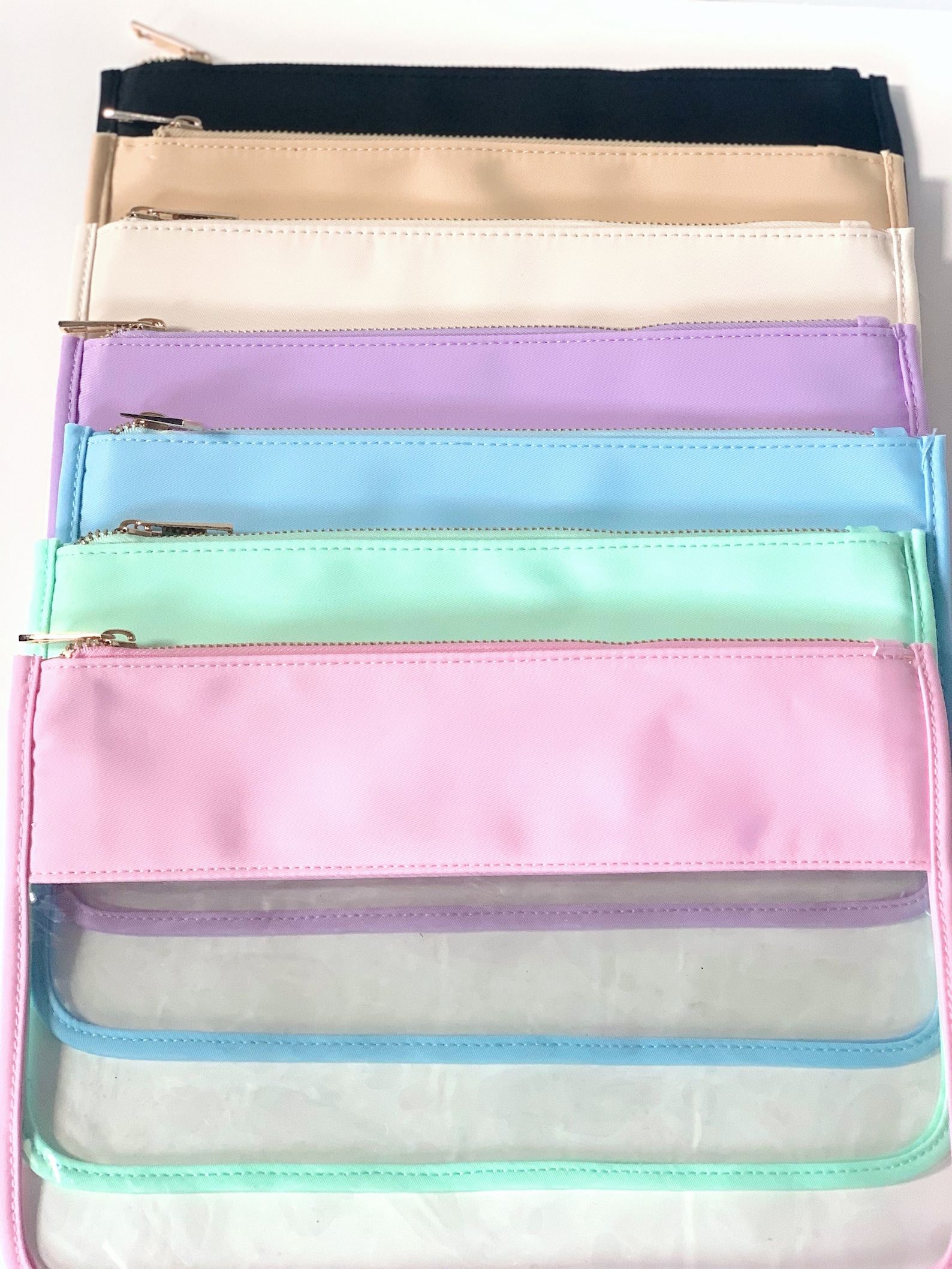 Clear Nylon Pouch Etsy