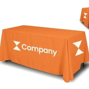 Custom Tablecloth Print Table Throw Cover Personalized Tablecloth For Event Table Throw Fabric Table Covers Trade Show Table Cover
