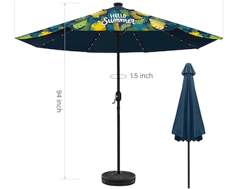 25 led patio and umbrella lights battery operated BIGMONAT Battery Operated Hanging Lights Outdoor Patio Umbrella Light RF  Remote Control,12 Colors Changing Pole Light for Umbrella,Wireless Under Umbrella  Lights Brightness Dimmable and Timer