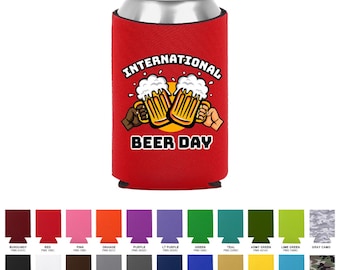 Personalized Neoprene Can Cooler: Custom 2-Sided Imprint