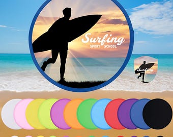 Custom Logo Foldable Flying Disc with Pouch: Party Favor, Sports Giveaway