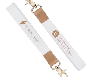 Custom Sublimation Wristlet Keychain: Personalized Fabric Key Fob