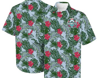Custom Logo Hawaiian Shirt: 12 Pack Corporate Aloha Shirts