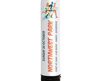 Custom Inflatable Advertising Pillar: Trade Show & Event Signage