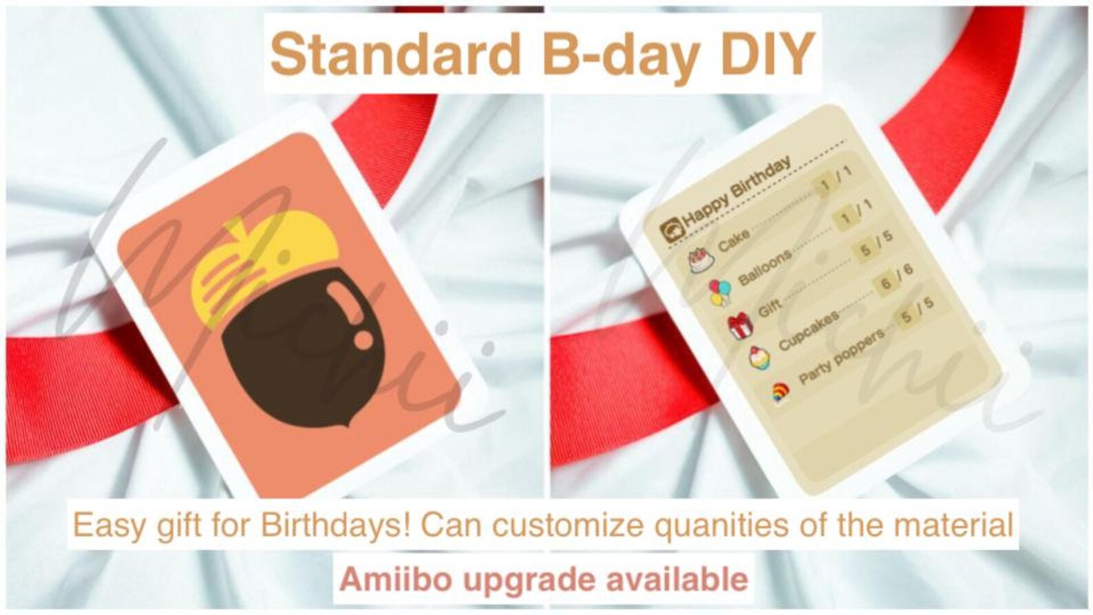 Custom Animal Crossing DIY Recipe Card New Horizon Recipe - Etsy