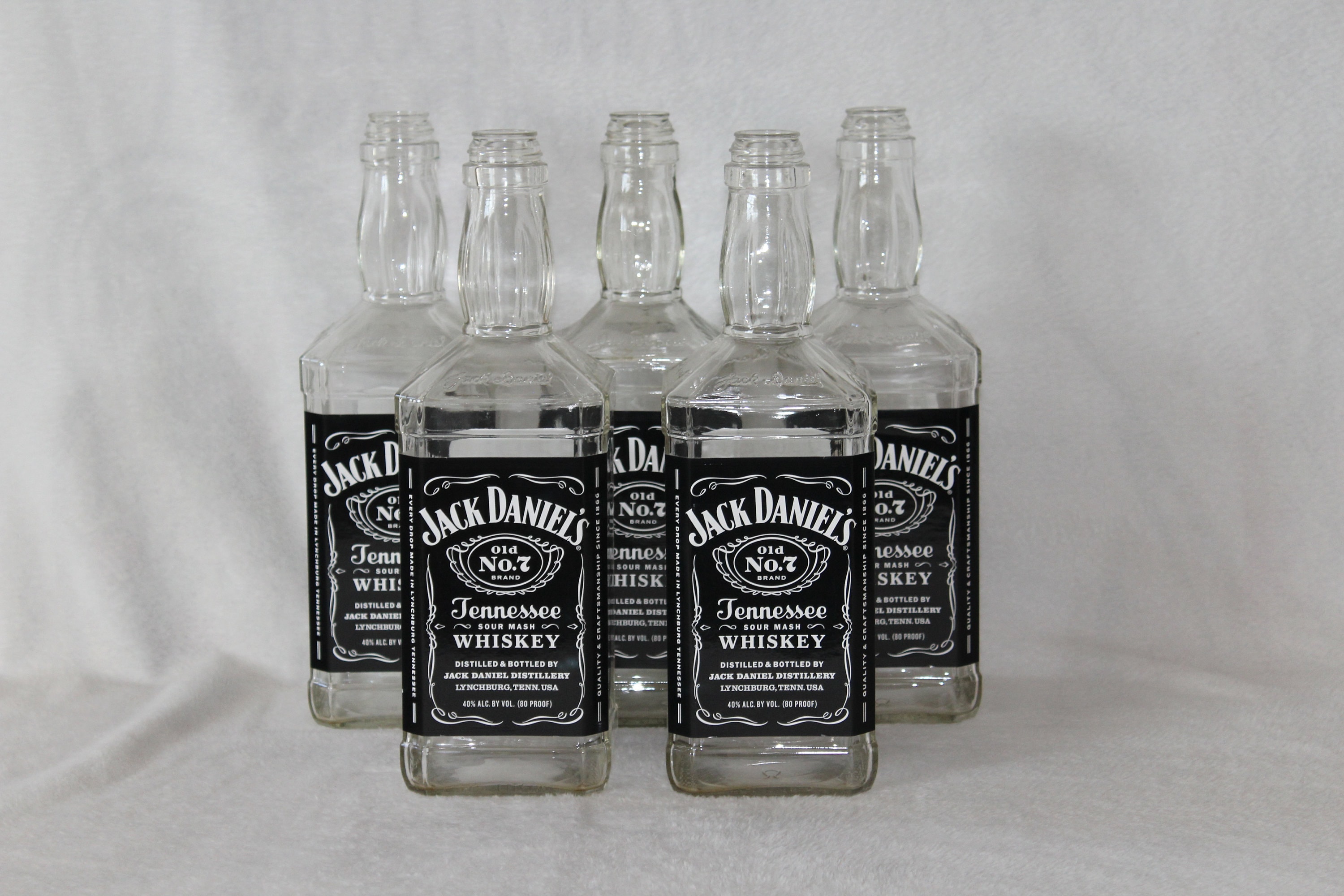Empty 1.75 Liter 750ML Jack Daniels Liquor Bottles Etsy