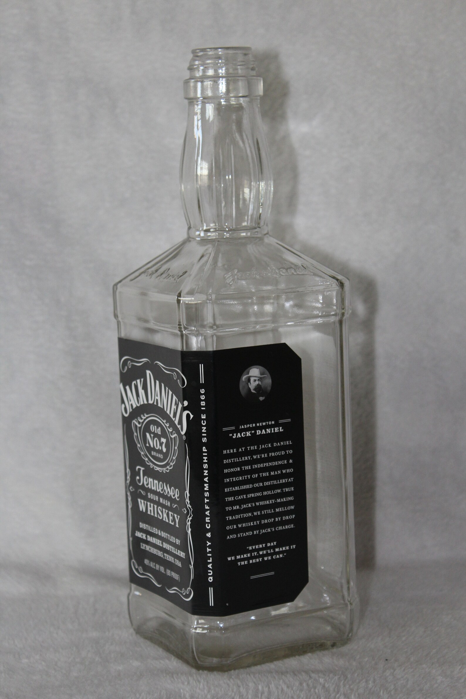 Empty 1.75 Liter 750ML Jack Daniels Liquor Bottles Etsy