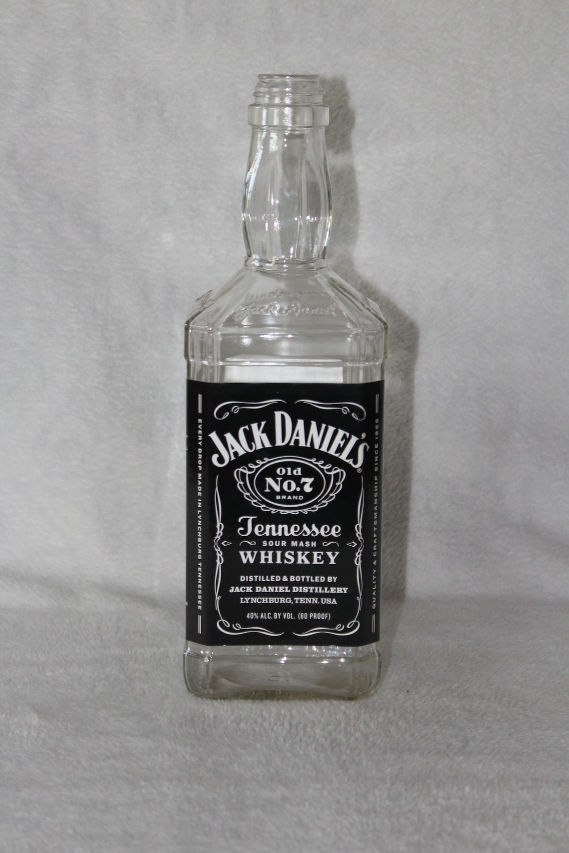 Empty 1.75 Liter 750ML Jack Daniels Liquor Bottles Etsy