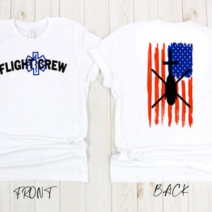 American Flag, Flight Crew shirt unisex