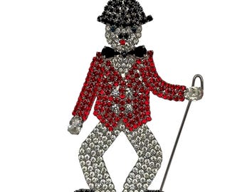 Vintage Butler and Wilson Art Deco Style Oversised Dancing Couple