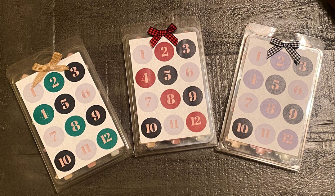 12 Days of Christmas Wax Melt Advent Calendar Etsy 12 Days of Christmas Wax Melt Advent Calendar Etsy