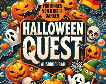 Halloween, Deutsch, Escape room deutsch, Schnitzeljagd