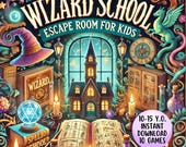 Wizard, Escape room, Escape room kids, Kid escape room, Scavenger hunt