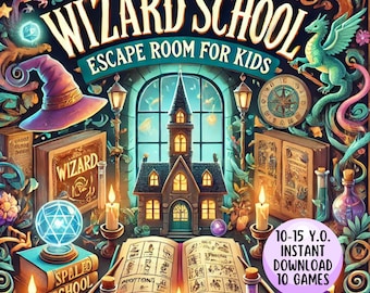 Trollkarl, Escape room, Escape room för barn, Escape room för barn, Skattjakt