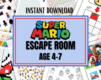 Super Mario, Escape room, Super Mario party, Mario brothers