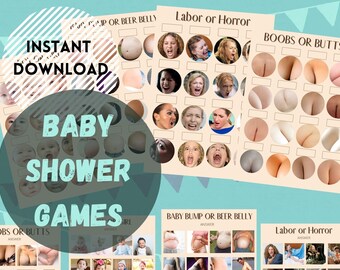 Lovin or Labor Baby Shower Games | Etsy