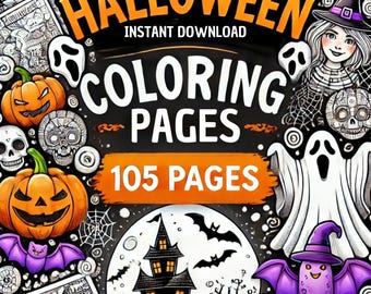 Halloween coloring pages, Halloween printable, Digital coloring pages