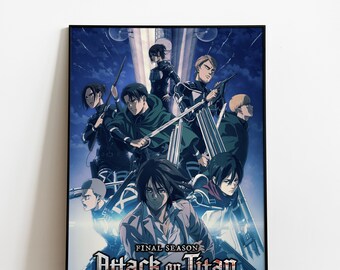 Attack On Titan Gift Etsy