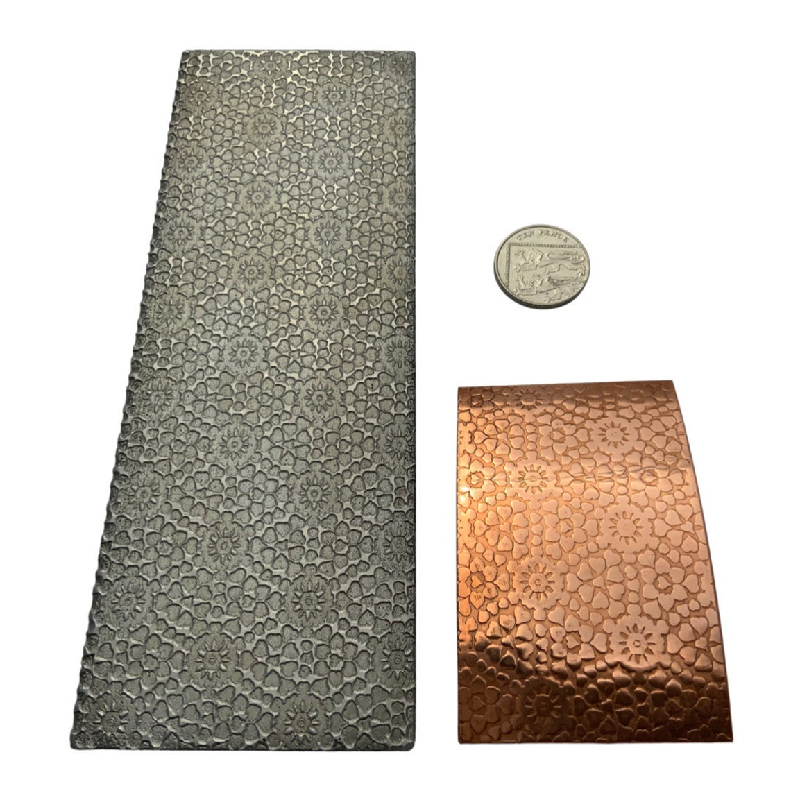 Texture Plate for Rolling Mill Mini Heart Pattern Metal Etsy