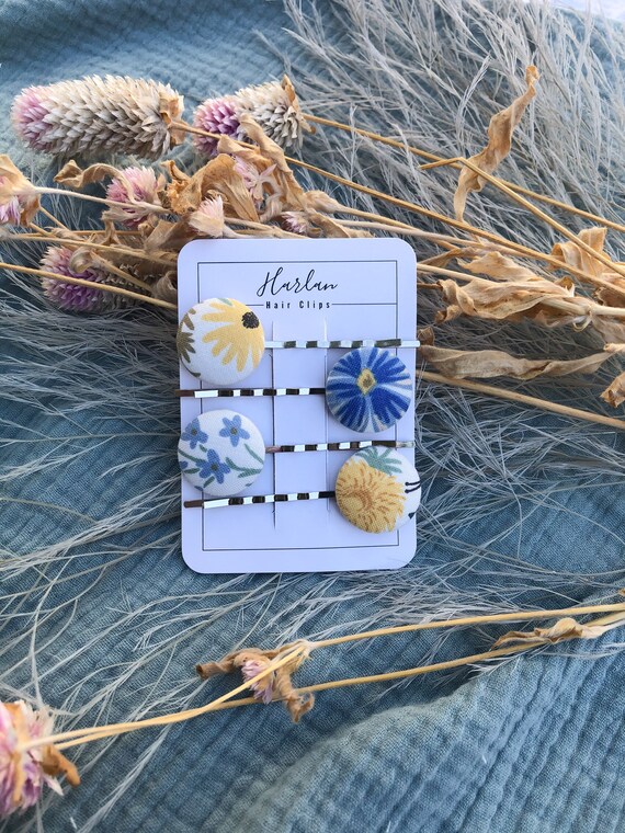 Handmade 4 Pack of Hair Pins / Hair Clips Made in Australia Etsy
