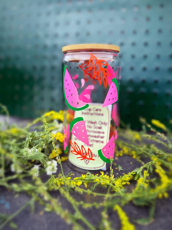 Watermelon Glass tumbler