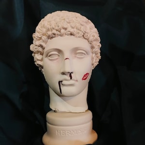 Hermesstandbeeld / sculptuurstandbeeld / Groot Hermes-standbeeld / Grieks standbeeld / Bloedend standbeeld / Hermes-sculptuurstandbeeld