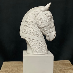 Horse Statue, Horse Sculpture, Large Horse Statue, Horse Home Decor, Horse Head Statue, Horse Head Sculpture, Handmade Horse Sculpture, Gift