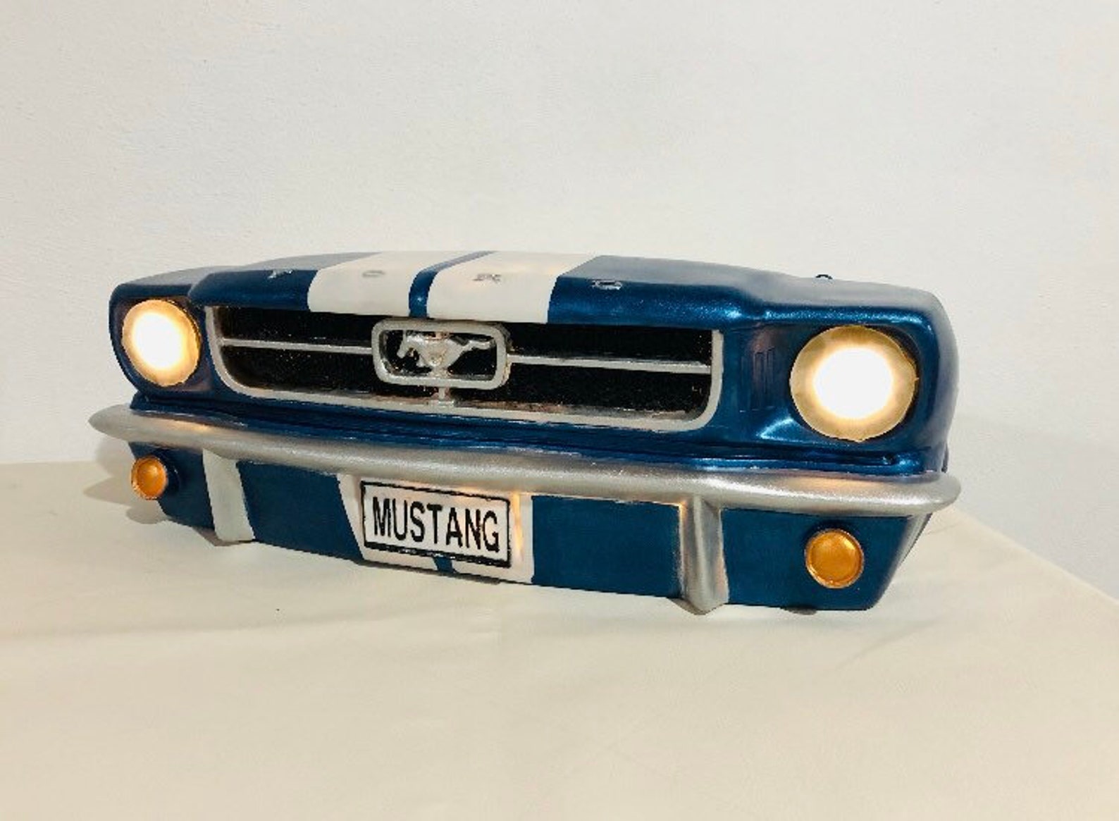 Ford Mustang Wall Decor Mustang Wall Statue Antique Decor - Etsy