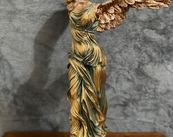 Nike of Samothrace Sculpture, Roman Greek Goddess Nike of Samothrace, Winged Victory Statue, Greek Sculpture, Greek Mythology, Home Decor