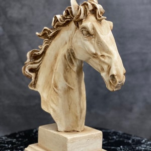 Large Horse Statue, Horse Sculpture, Horse Statue, Horse Home Decor, Horse Head Statue, Horse Head Sculpture, Handmade Horse Sculpture, Gift