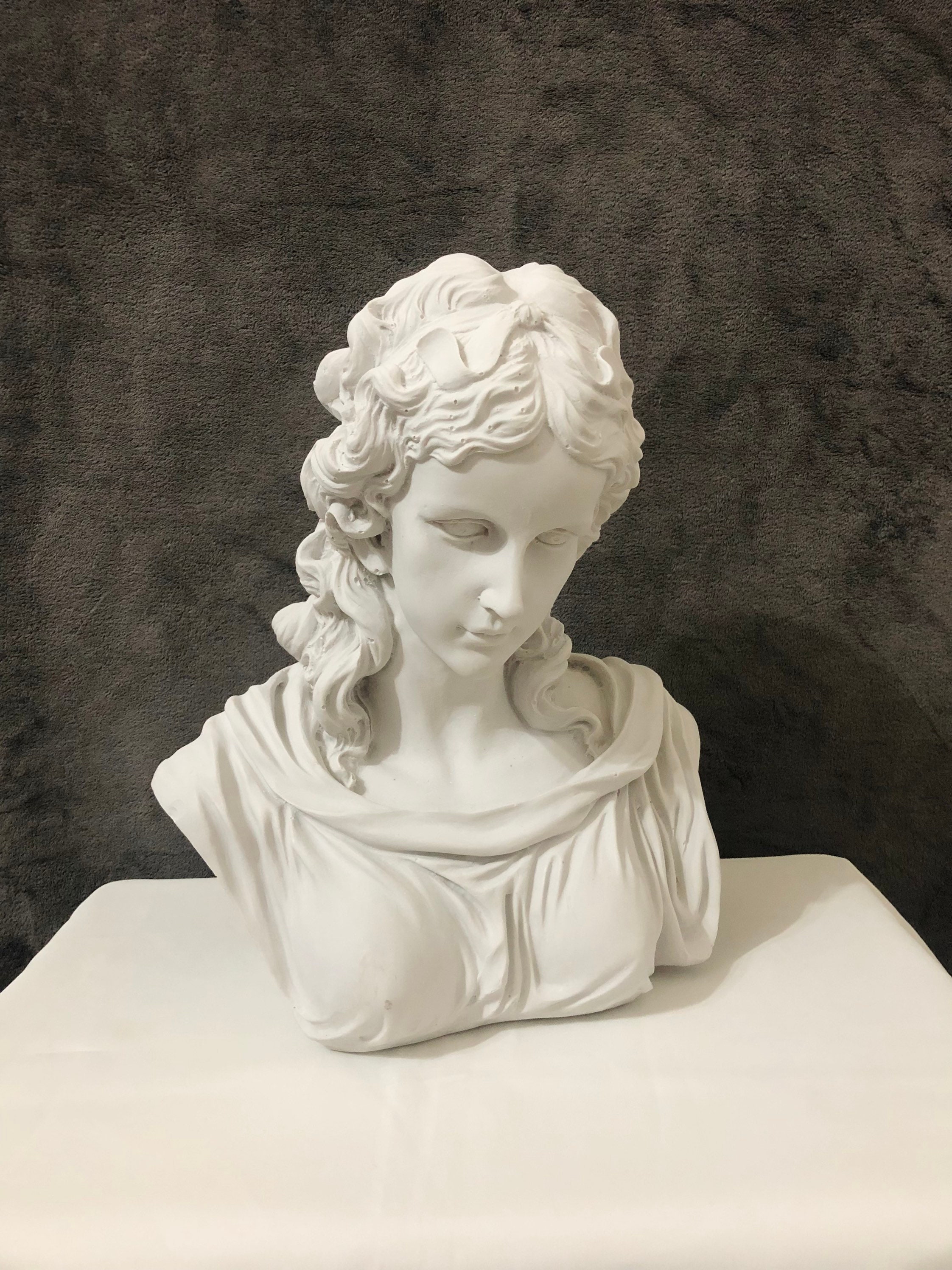 Female Bust Statues - 130 For Sale on 1stDibs  female bust sculpture,  marble bust of woman, lady bust