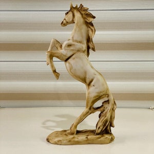 Horse Statue, Horse Sculpture, Large Horse Statue, Horse Home Decor, Prancing Horse Statue, Rear up Horse , Handmade Horse Sculpture, Gift