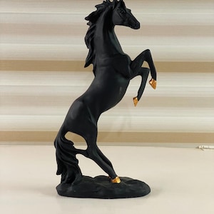 Horse Statue, Horse Sculpture, Large Horse Statue, Handmade Horse Sculpture, Horse Home Decor, Prancing Horse Statue, Rear up Horse , Gift