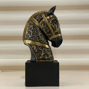 Horse Statue, Horse Sculpture, Large Horse Statue, Horse Home Decor, Horse Head Statue, Horse Head Sculpture, Handmade Horse Sculpture, Gift
