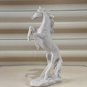 Horse Statue, Horse Sculpture, Large Horse Statue, Horse Home Decor, Prancing Horse Statue, Rear up Horse , Handmade Horse Sculpture, Gift