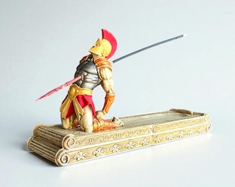 Gladiator incense Holder, Greek Warrior Incense Holder, Gladiator Incense Burner, Home Decor Incense Holder, Roman Warrior Incense Holder
