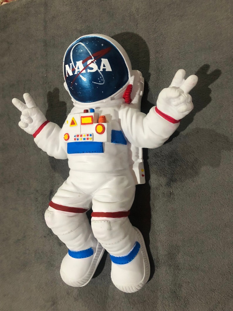 Astronaut Mini-Bausteine Weltraum-Serie Stifthalter Bausteine für Kinder und Erw