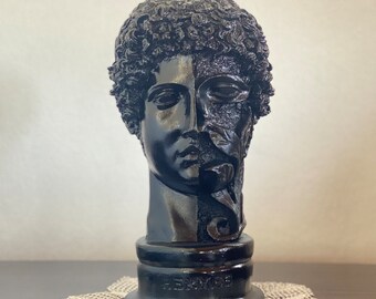 Hermes Sculpture, Hermes Greek Gods, Ancient Mythology, Hermes Statue, Ancient Bust Statue, Hermes Greek Statue, Mythology Statues, Handmade