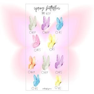 spring butterflies saving challenge