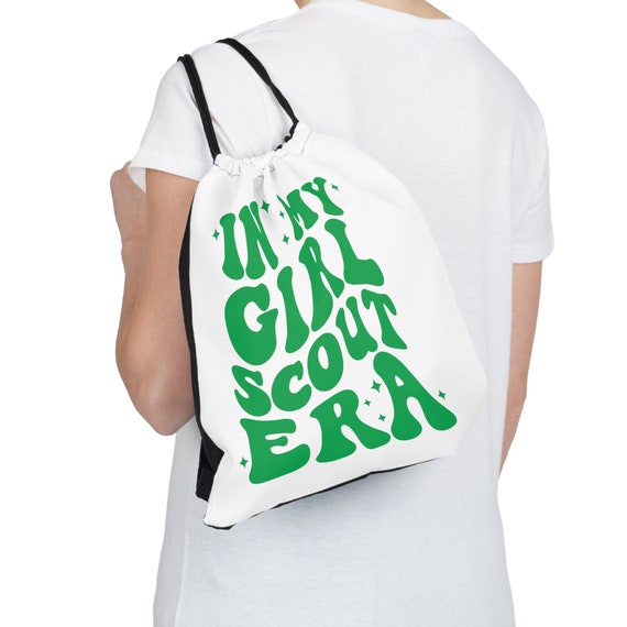 In My Girl Scout Eta Outdoor Drawstring Bag Etsy