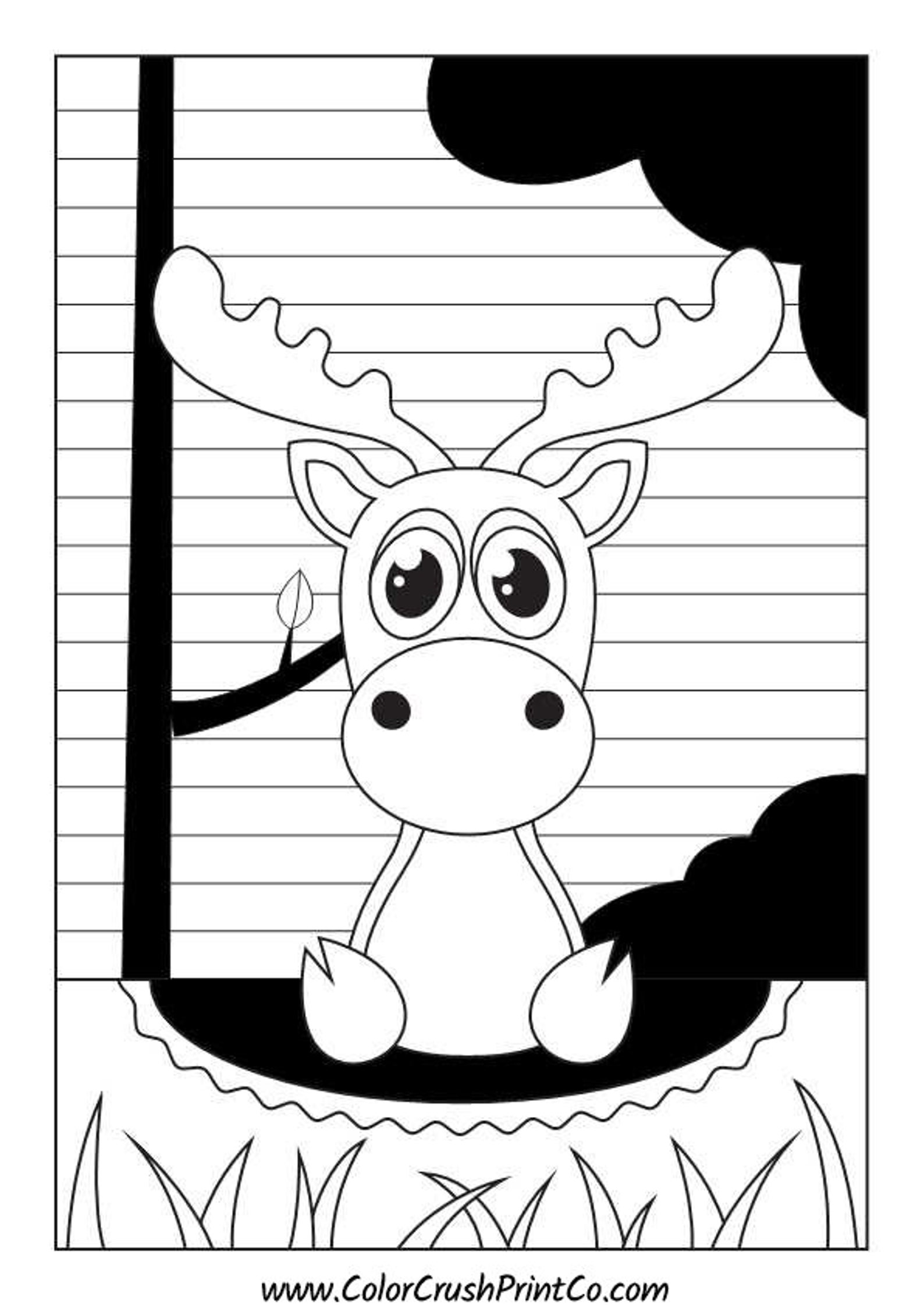 12 pages Animal Coloring Book Pages Bundle 2 Download | Etsy