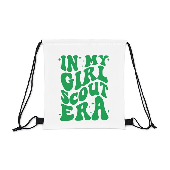 Girl scout drawstring bag sale