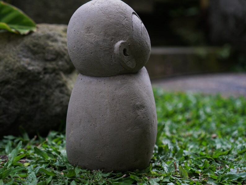 Stone Jizo Statue Japanese Jizo Guardian Jizo Jizo Lover Etsy